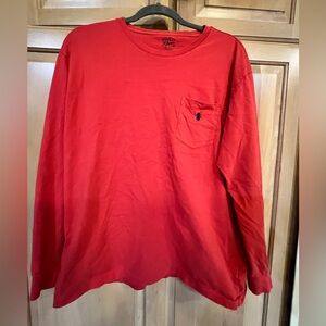 POLO RALPH LAUREN LONG SLEEVE TEE MEN’S XL